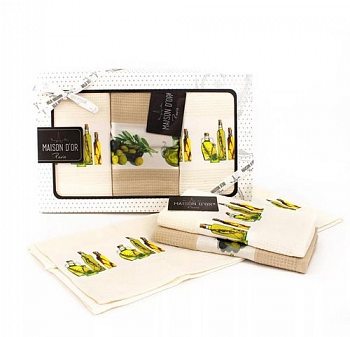 Кухонные полотенца Maison Dor OLIVE