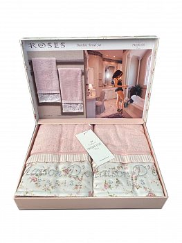 Набор махровых полотенец Maison Dor ROSES 2шт.