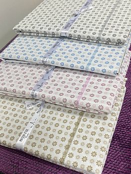 Простынь Daisi Maison Dor голубая