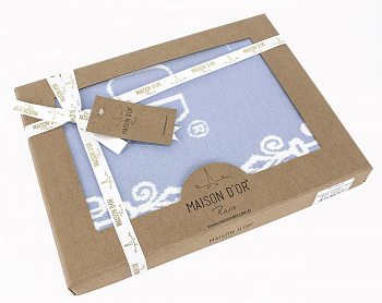 Детский плед Maison Dor JUNIOR голубой