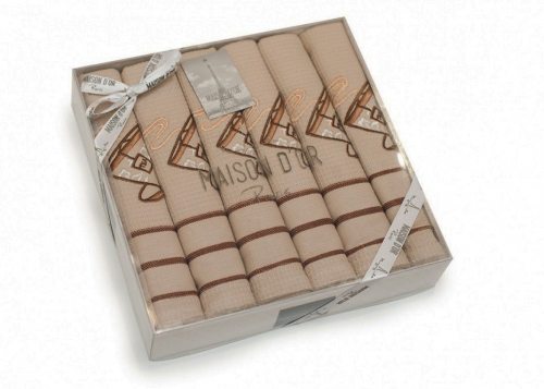 Кухонные полотенца ЭКОСЕ 6шт. Maison D`or Paris